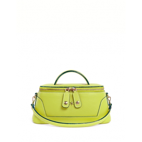 'Lingot' Sac à main Cuir Nappa Paille & Or