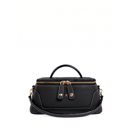 'Lingot' Nappa Leather handbag Black & Gold