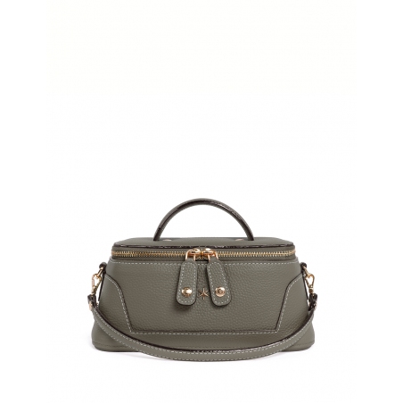 'Lingot' Nappa Leather handbag Elephant & Gold