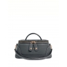 'Lingot' Nappa Leather handbag Ardoise & Gold