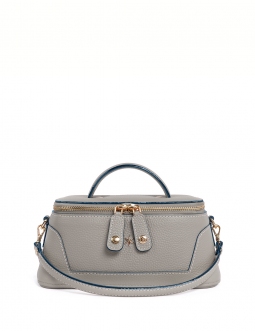 'Lingot' Sac à main Cuir Nappa Perle & Or