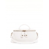 'Lingot' Nappa Leather handbag Snow White & Gold