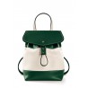'Fontainebleau' Sac à dos Cuir Sapin & Or