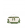 'Lingot Duo' Sac à main Cuir Nappa Chocolat, Crème & Or