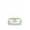 'Lingot Duo' Sac à main Cuir Nappa Opaline, Crème & Or