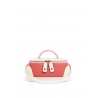 'Lingot Duo' Nappa Leather handbag Cream, Watermelon & Gold
