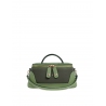 'Lingot Duo' Sac à main Cuir Nappa Chocolat, Taiga & Or