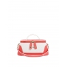 'Lingot Duo' Nappa Leather handbag Watermelon, Snow White & Gold