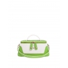 'Lingot Duo' Sac à main Cuir Nappa Pomme, Neige& Or