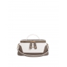 'Lingot Duo' Sac à main Cuir Nappa Volcan, Neige & Or
