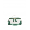 'Lingot Duo' Nappa Leather handbag Vert Pin, Snow White & Gold