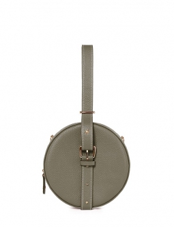 'Macaron' Nappa Leather handbag  Elephant