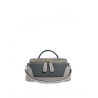 'Lingot Duo' Nappa Leather handbag Pearl Grey, Ardoise & Gold