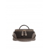 'Lingot Duo' Sac à main Cuir Nappa Volcan, Chocolat & Or