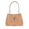 'Volute le Sac' Cabas Cuir Nappa Dijon et Or