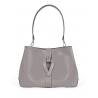 'Volute le Sac' Leather Tote bag Light Grey & Gold