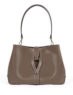 'Volute le Sac' Leather Tote bag Grizzli & Gold