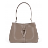 'Volute le Sac' Leather Tote bag Taupe & Gold