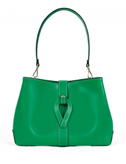 'Volute le Sac' Cabas Cuir Nappa Lagon et Or