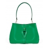 'Volute le Sac' Leather Tote bag Green & Gold
