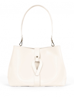 'Volute le Sac' Leather Tote bag Cream & Gold