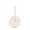 'Macaron' Nappa Leather handbag Cream