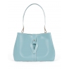 'Volute le Sac' Cabas Cuir Nappa Azur et Or