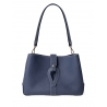 'Volute le Sac' Cabas Cuir Nappa Marine et Or