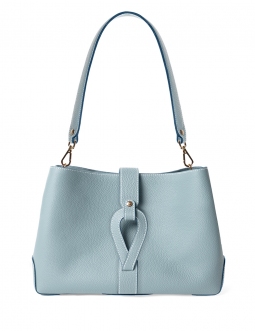 'Volute le Sac' Cabas Cuir Nappa Dragée et Or