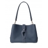 'Volute le Sac' Leather Tote bag Night Blue & Gold