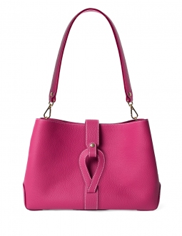 'Volute le Sac' Leather Tote bag Pink & Gold