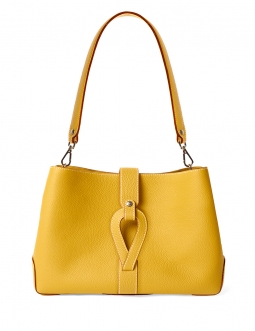 'Volute le Sac' Cabas Cuir Nappa Miel et Or