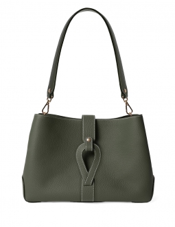 'Volute le Sac' Leather Tote bag Taiga & Gold