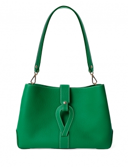 'Volute le Sac' Cabas Cuir Nappa Lagon et Or