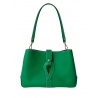 'Volute le Sac' Cabas Cuir Nappa Lagon et Or