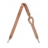 'Volute Bretelle' Adjustable Nappa silk leather Strap