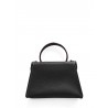 'Chantilly' Nappa Leather handbag Black & Gold