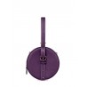 'Macaron' Nappa Leather handbag Dark Purple 
