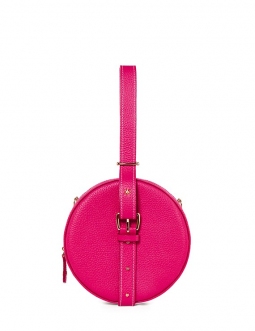 'Macaron' Nappa Leather handbag Pink 