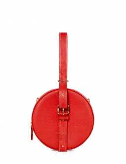 'Macaron' Nappa Leather handbag Red 