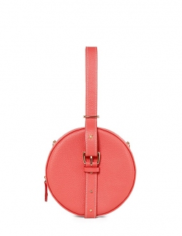'Macaron' Nappa Leather handbag Watermelon 