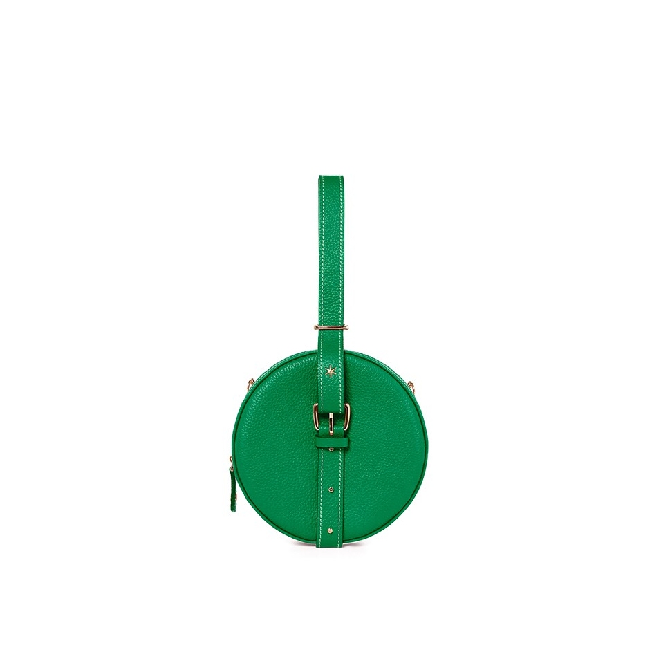 'Macaron' Nappa Leather handbag  Green