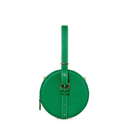 'Macaron' Nappa Leather handbag  Green