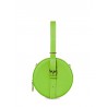 'Macaron' Nappa Leather handbag  Apple Green