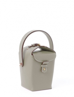 'Tuilerie' Nappa Leather handbag Elephant grey