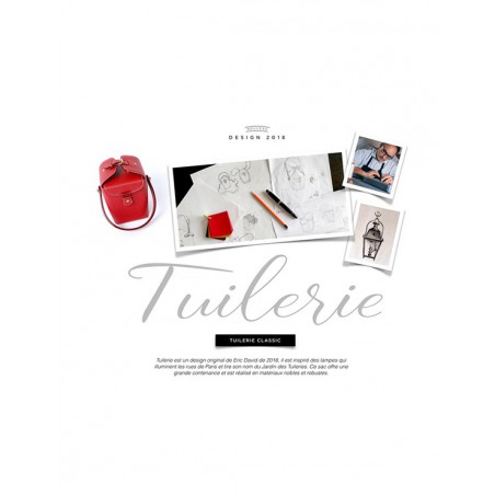 'Tuilerie' Sac à main Seau Cuir Nappa  