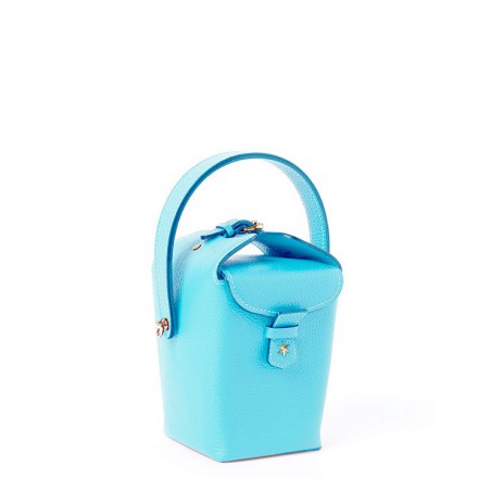 'Tuilerie' Nappa Leather handbag Sky Blue