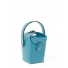 'Tuilerie' Nappa Leather handbag Indigo