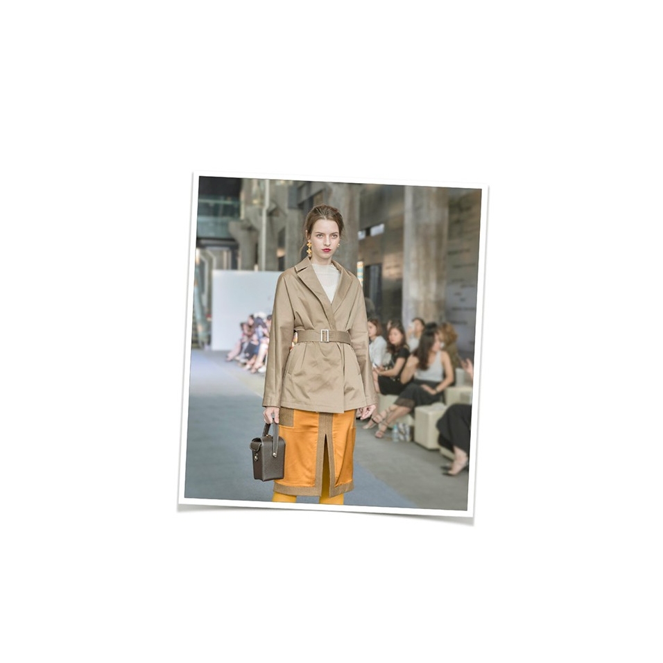 'Tuilerie' Sac à main Seau Cuir Nappa  