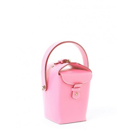 'Tuilerie' Nappa Leather handbag Rose & Gold